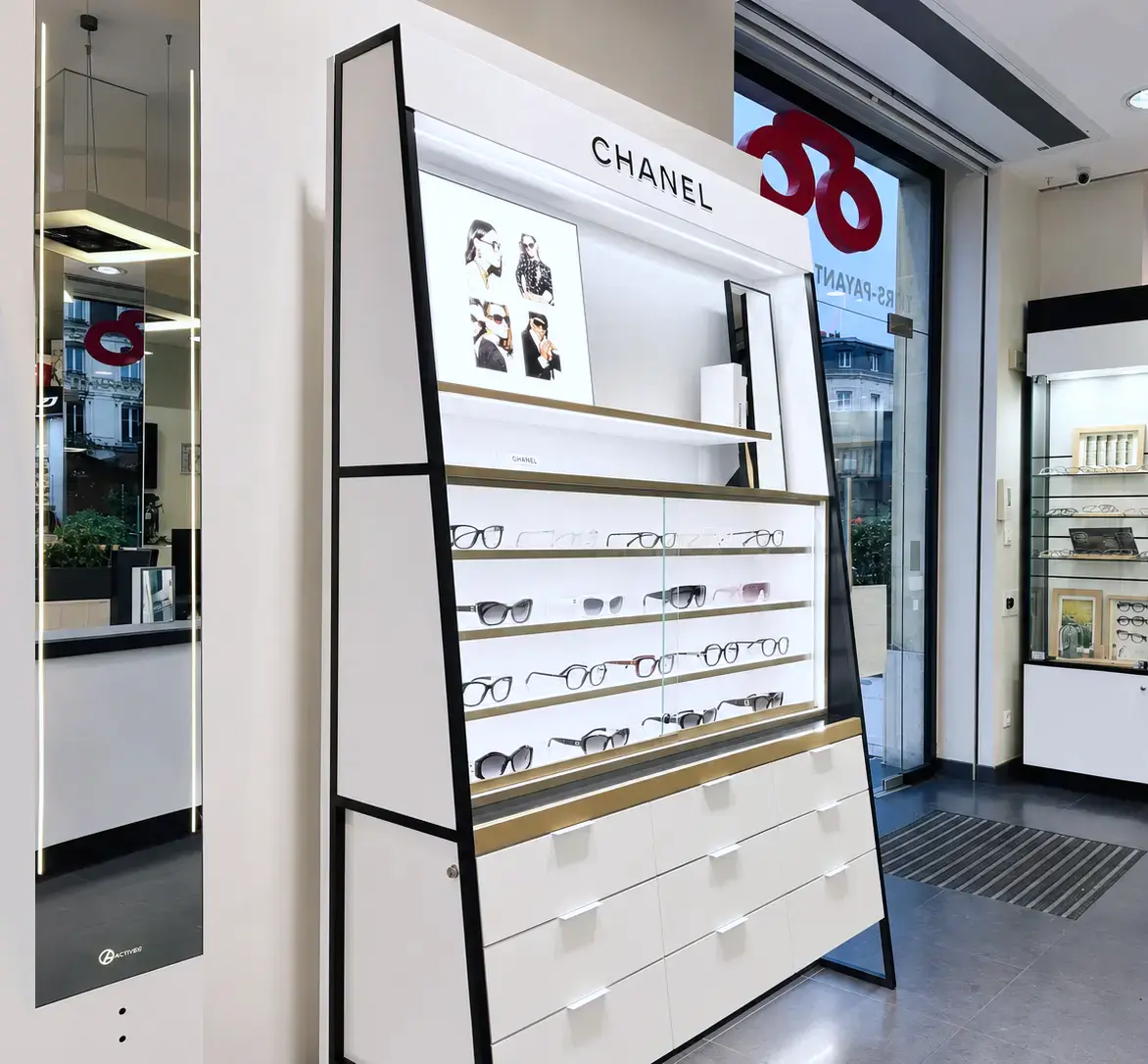 Magasin de lunettes Optique Choqueuse